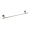 Towel Bar, Chromed Brass, 24 Inch, with Crystals